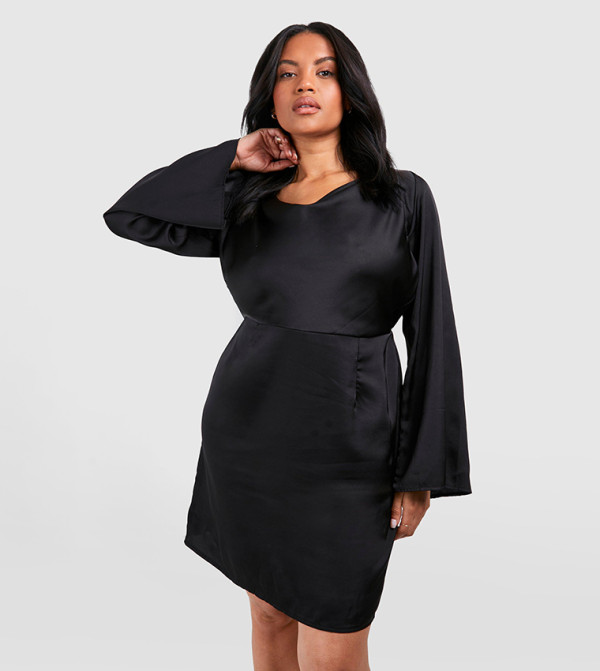 boohoo - Outlet  Plus Size - Black Dresses
