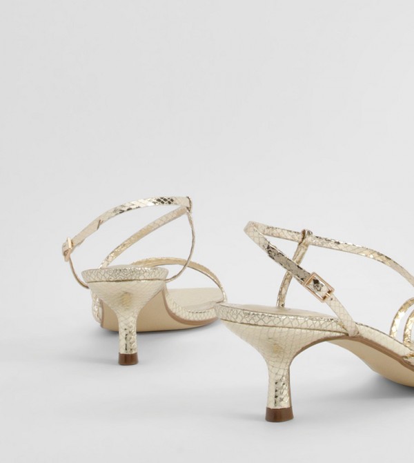boohoo - Outlet  - Gold Heels