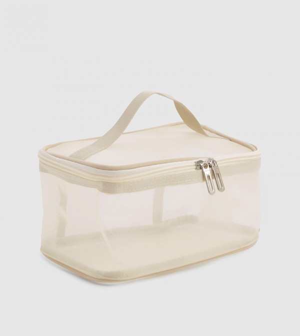boohoo  Cosmetic Bags - Nude Cosmetic Organizers