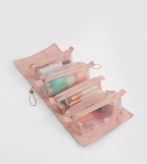 boohoo  - Pink Cosmetic Organizers