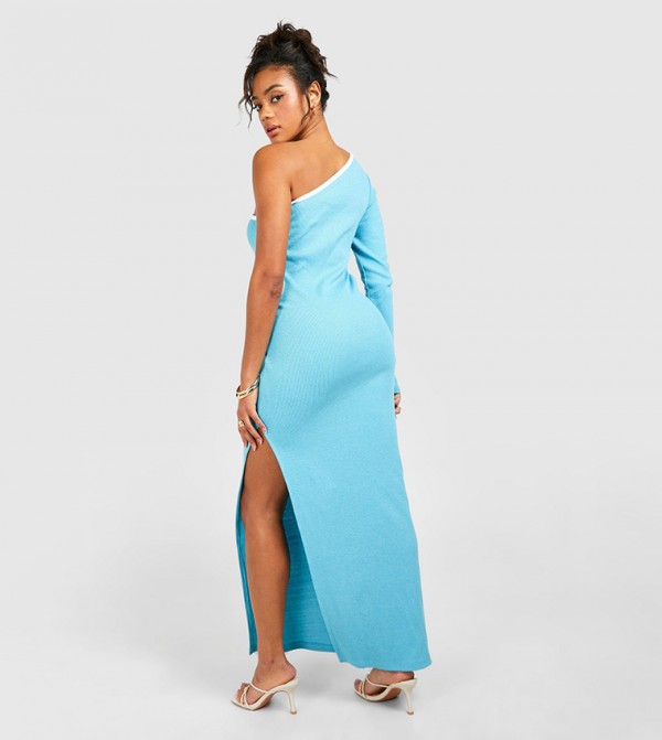 بوهو  ملابس - أزرق فساتين كاجوال