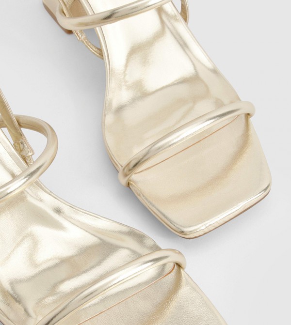 boohoo  Shoes - Gold Heels