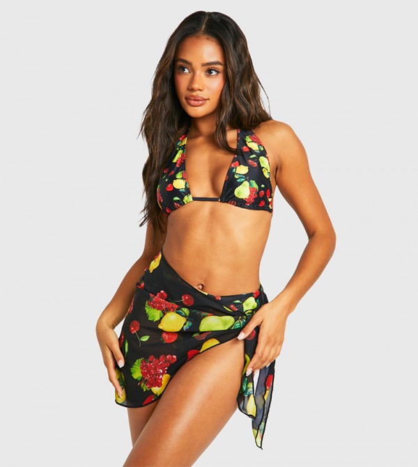 boohoo  Swimwear - Black Swimwear Accessories