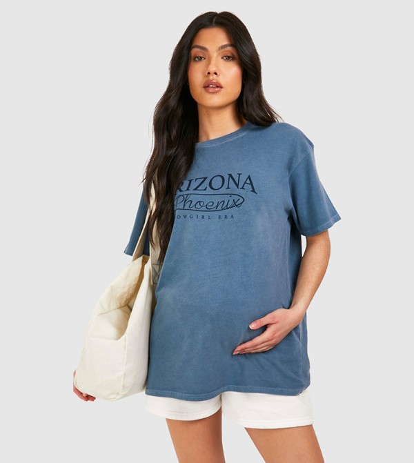 boohoo  Maternity Clothing - Blue Tops & T-shirts