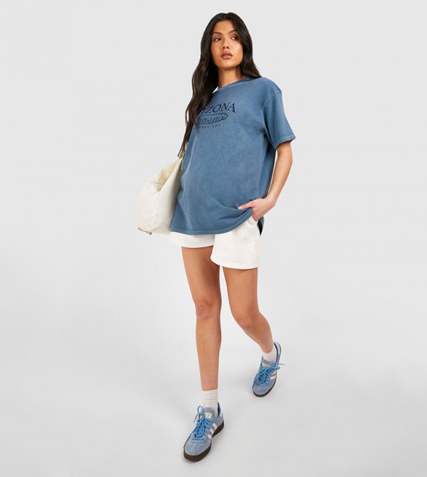 boohoo  Maternity Clothing - Blue Tops & T-shirts