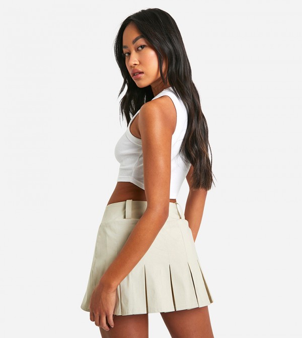 boohoo  Shorts - STONE Casual Shorts