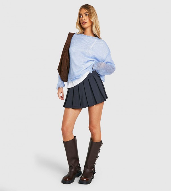 بوهو  سترات - أزرق Sweaters