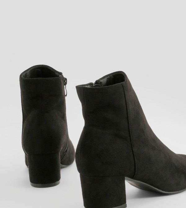boohoo  Shoes - Black Ankle length Boots
