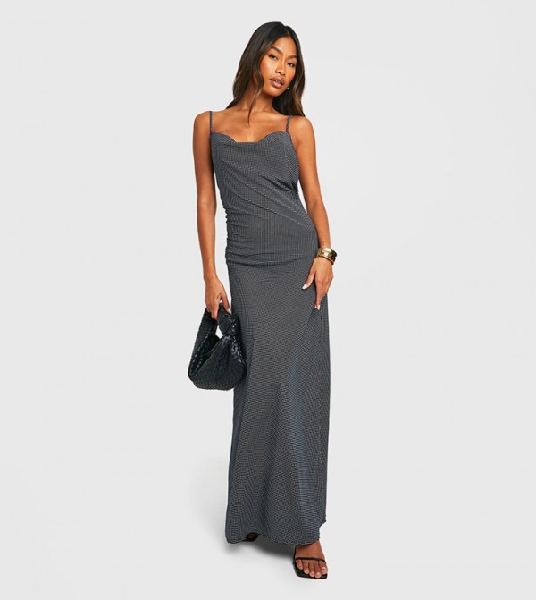 boohoo - Outlet  - Grey Maxi Dresses