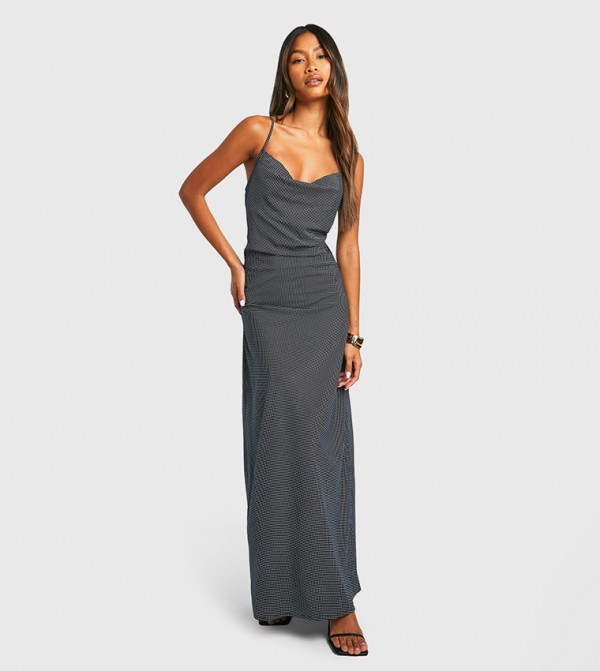 boohoo - Outlet  - Grey Maxi Dresses