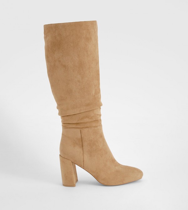 boohoo  Boots - Beige Knee length Boots