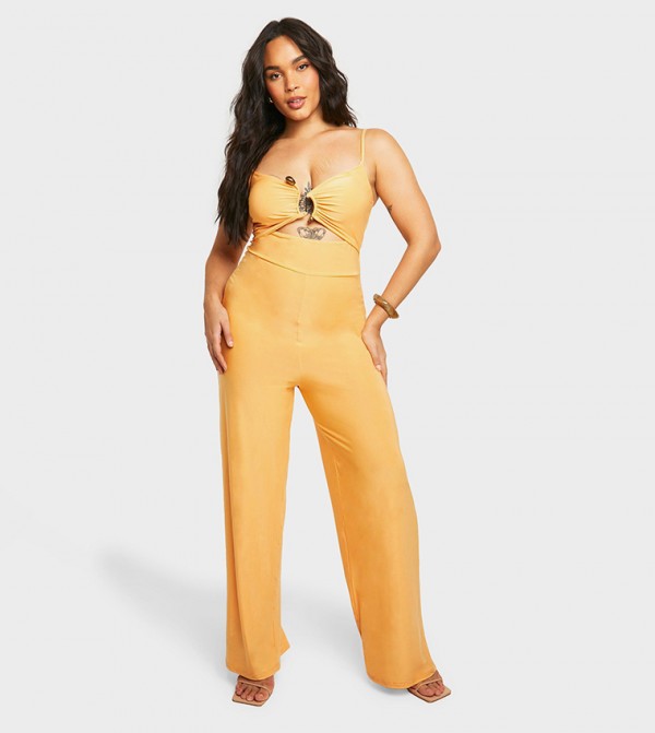 boohoo  Plus Size - Yellow Jumpsuits, Rompers & Dungarees