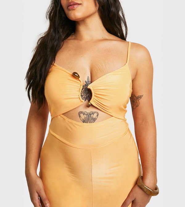 boohoo  Plus Size - Yellow Jumpsuits, Rompers & Dungarees