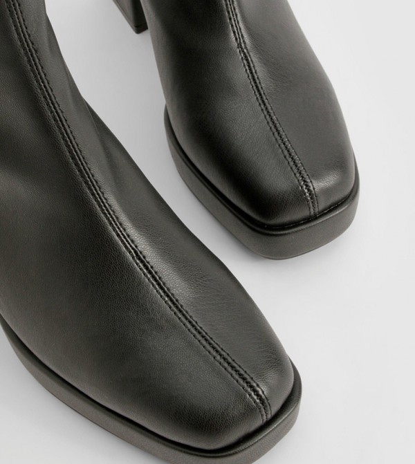 boohoo  Boots - Black Ankle length Boots