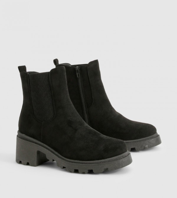 boohoo  Boots - Black Ankle length Boots