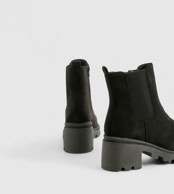 boohoo  Boots - Black Ankle length Boots