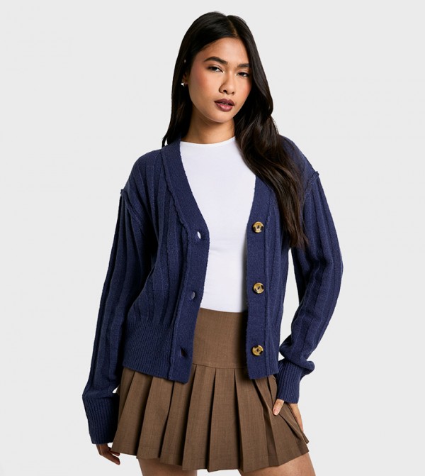 boohoo boohoo - Navy Cardigans