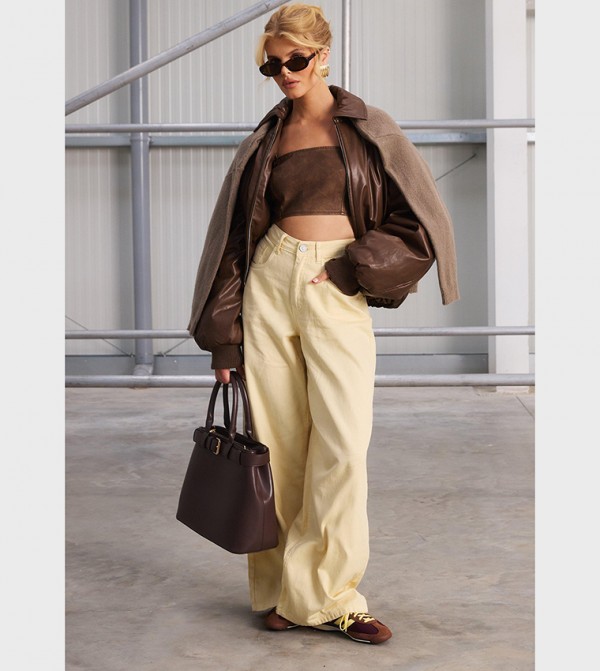 boohoo - Outlet  - Brown Tote Bags