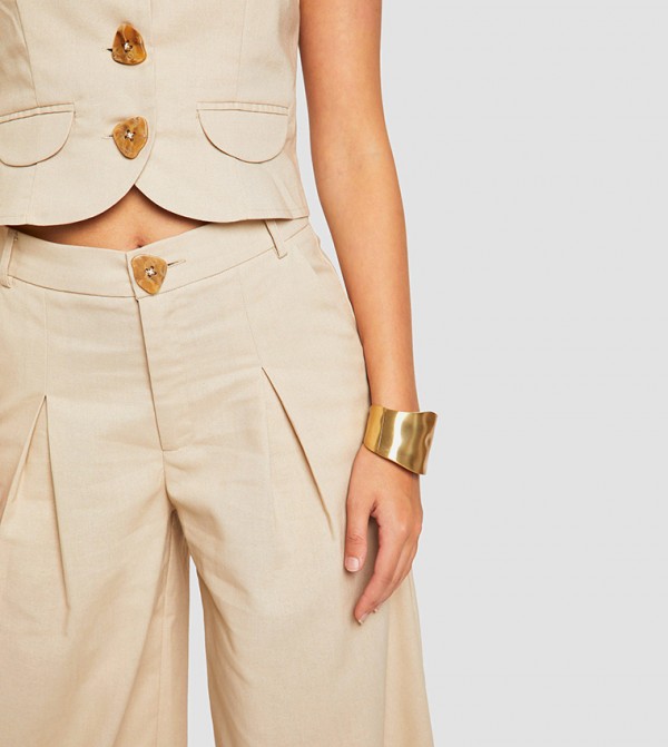 boohoo  - Beige Casual Pants