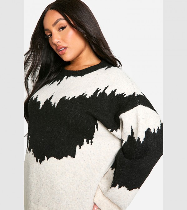 boohoo  Sweaters & Cardigans - White Sweaters & Cardigans