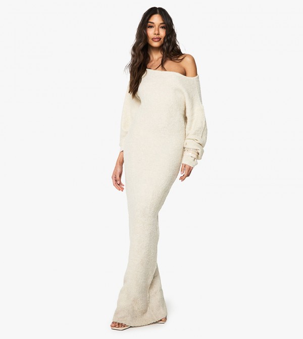 boohoo  - Cream Casual Dresses