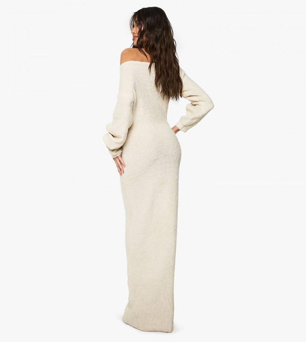 boohoo  - Cream Casual Dresses