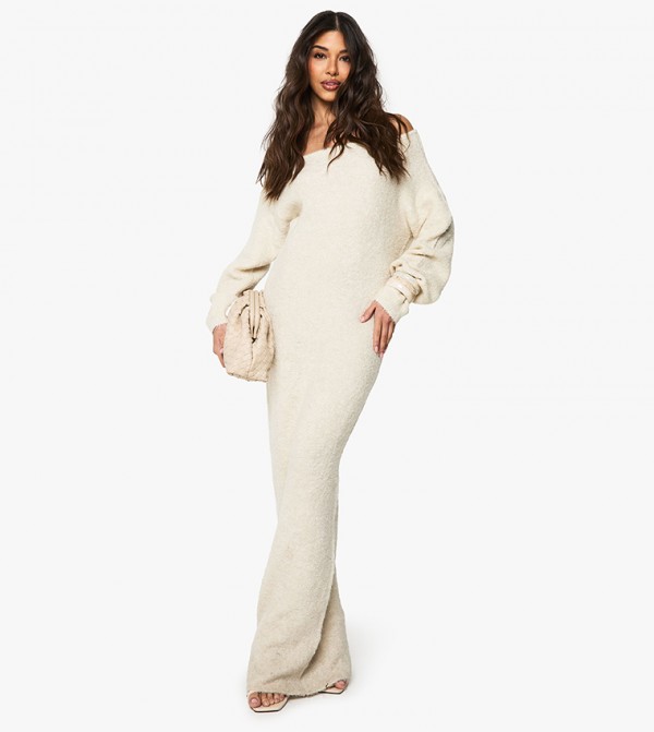 boohoo  - Cream Casual Dresses