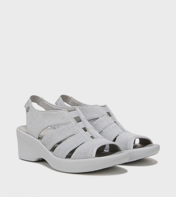 Naturalizer  Shoes - Grey Flat Sandals
