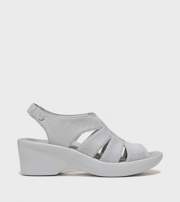 Naturalizer  Shoes - Grey Flat Sandals