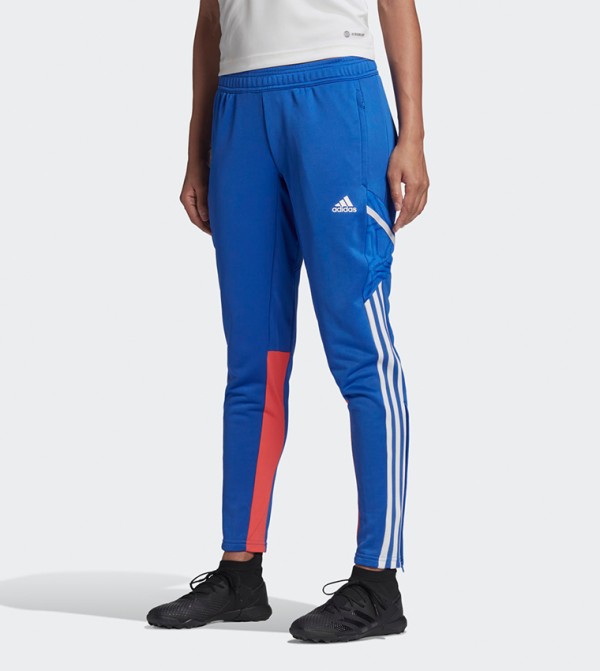 Adidas  Track Pants & Joggers - Blue Track Pants