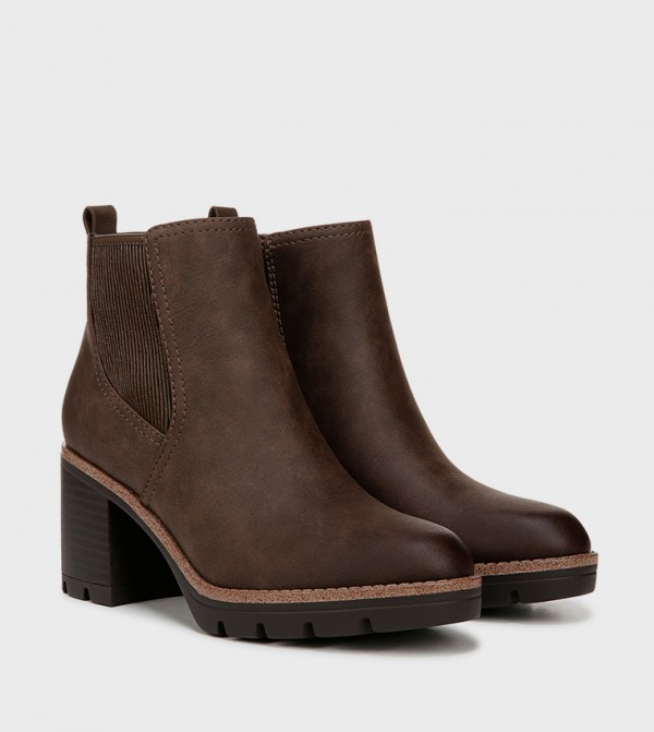 Naturalizer  Boots - Brown Ankle length Boots