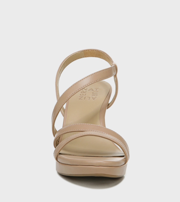 Naturalizer - Beige Heeled Sandals