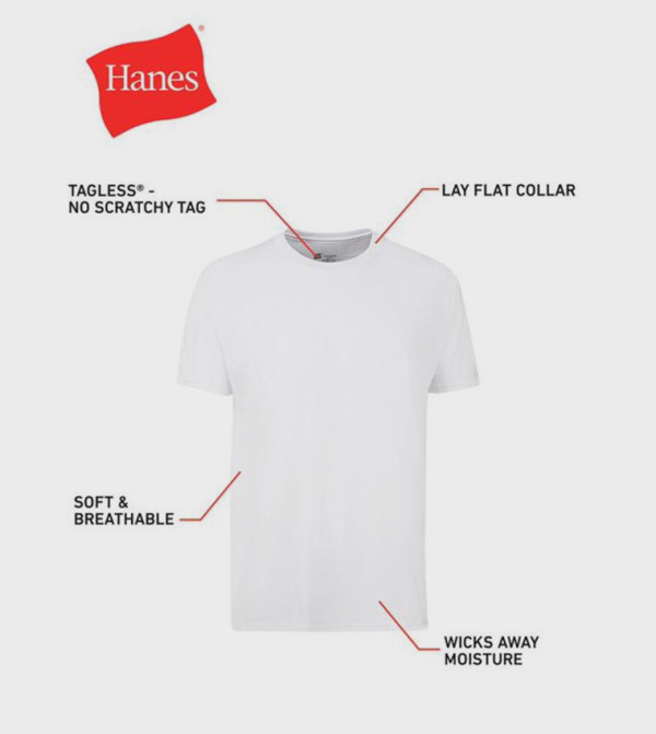 Hanes Hanes - White Vests