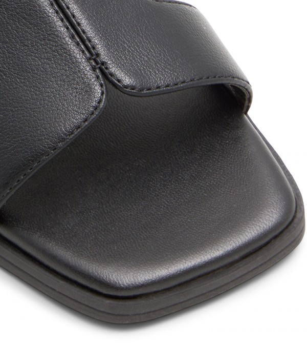 Call it Spring  - Black Flat Sandals