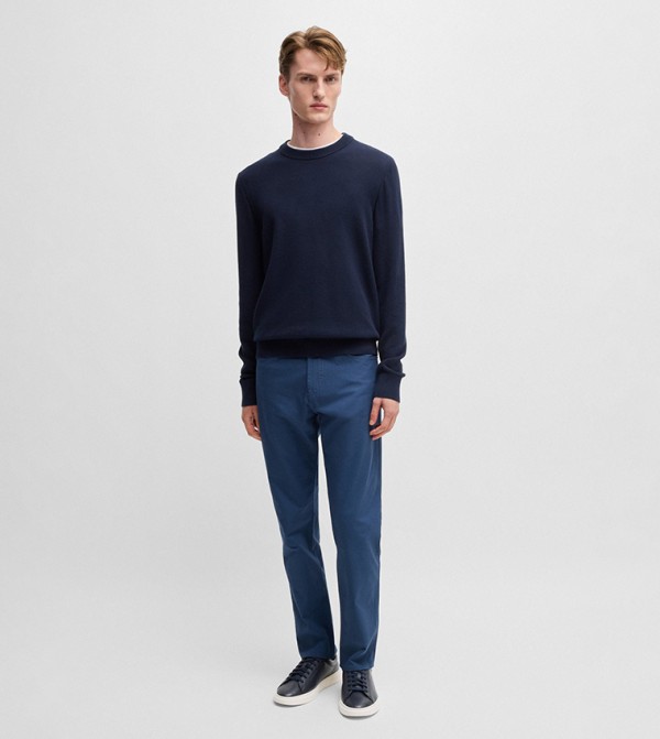 BOSS BOSS - Navy Low Top