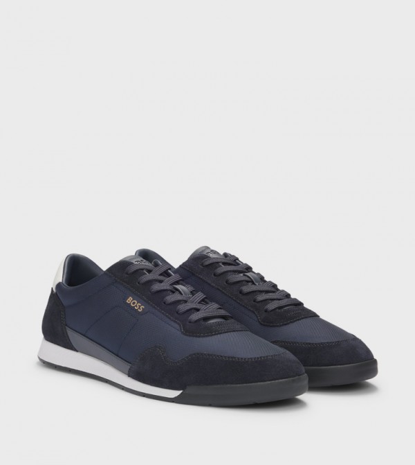 BOSS BOSS - Blue Low Top