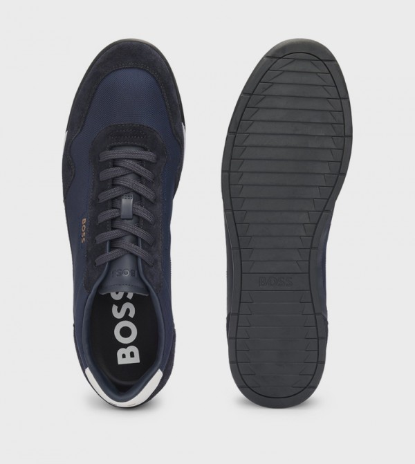 BOSS BOSS - Blue Low Top