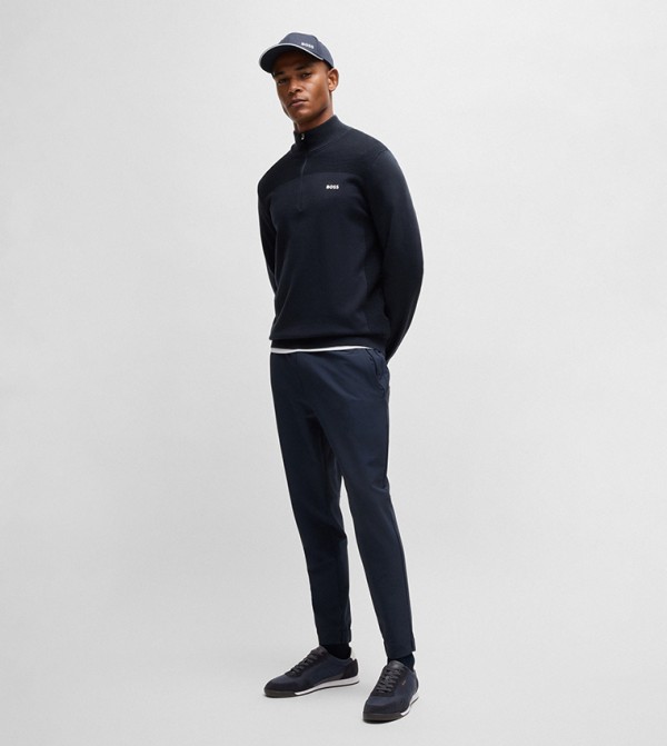 BOSS BOSS - Blue Low Top