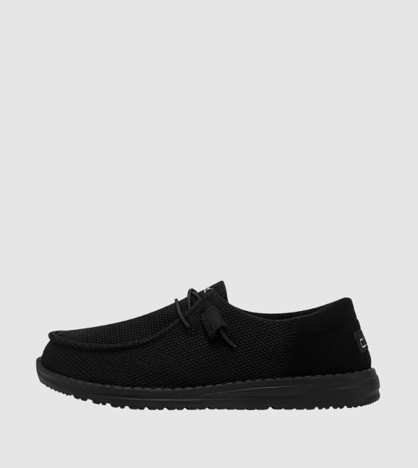 HEY DUDE Slip-Ons - Black Casual Slip-ons