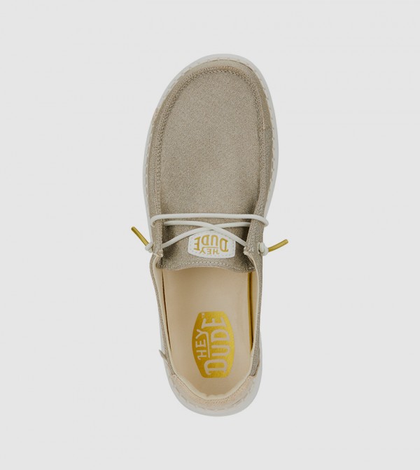 HEY DUDE HEY DUDE - Beige Casual Slip-ons