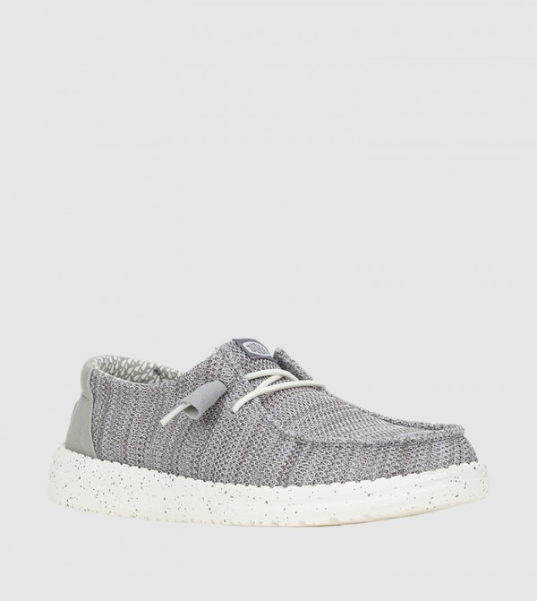 HEY DUDE HEY DUDE - Grey Casual Slip-ons