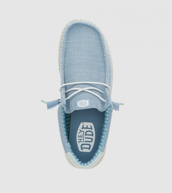 هاي دود هاي دود - أزرق Casual Slip-ons