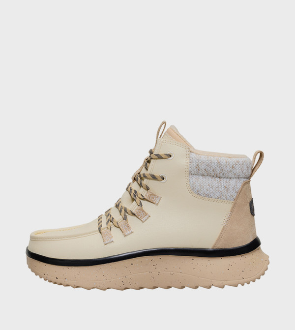 HEY DUDE  Knee High Boots - Beige Knee length Boots