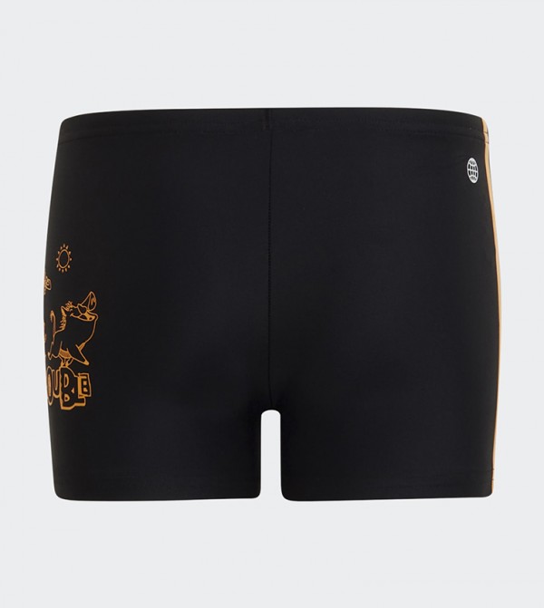 Adidas Swim Wear - Black Legged Swimsuit