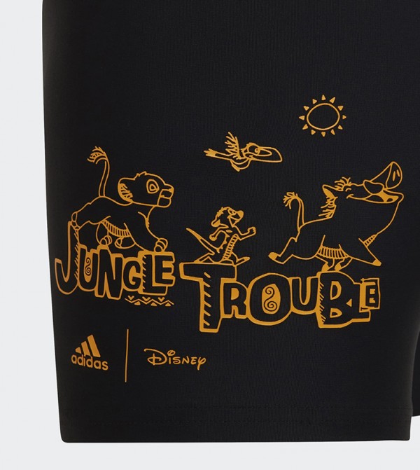 Adidas Swim Wear - Black Legged Swimsuit