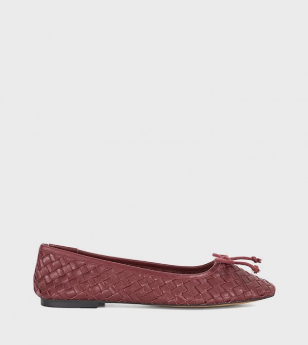 Dune London  Ballerinas - Burgundy undefined