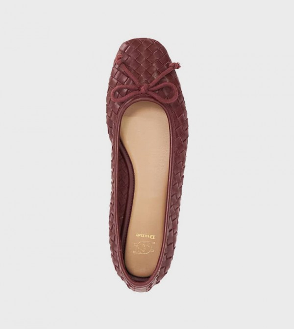 Dune London  Ballerinas - Burgundy undefined