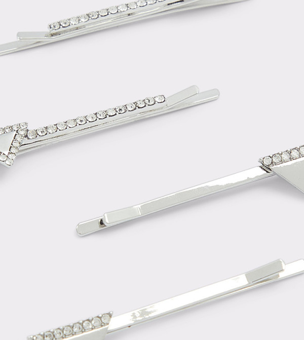 Aldo Accessories  Hair Accessories - Silver Hair Clips