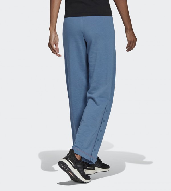 Adidas  - Blue Track Pants/Joggers