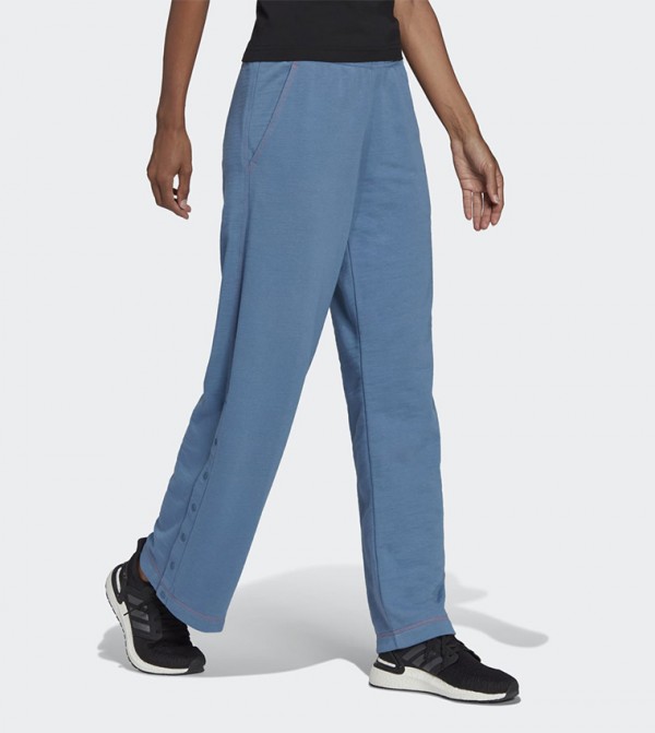 Adidas  - Blue Track Pants/Joggers